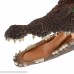Fenteer Alligator Hand Puppet,Soft Rubber Realistic Animal Alligator Head Model Role Ply Toy for Kids Halloween Party Toy Gift B07H957XPV